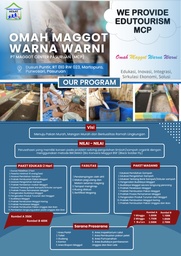 OMAH MAGGOT WARNA WARNI